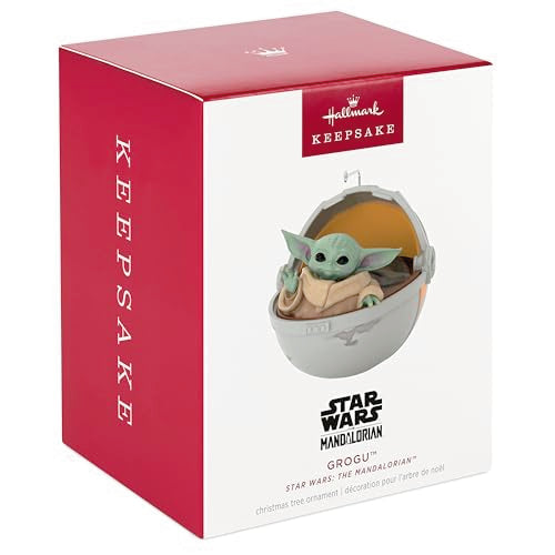 Hallmark Keepsake Christmas Ornament, Star Wars: The Mandalorian Grogu, Gifts for Star Wars Fans