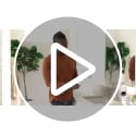 7x9" Acrylic Shower Mirror with 3M Adhesive Hook