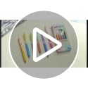 WRITECH Gel Pens 0.7mm Black Ink Retractable 6-Pack