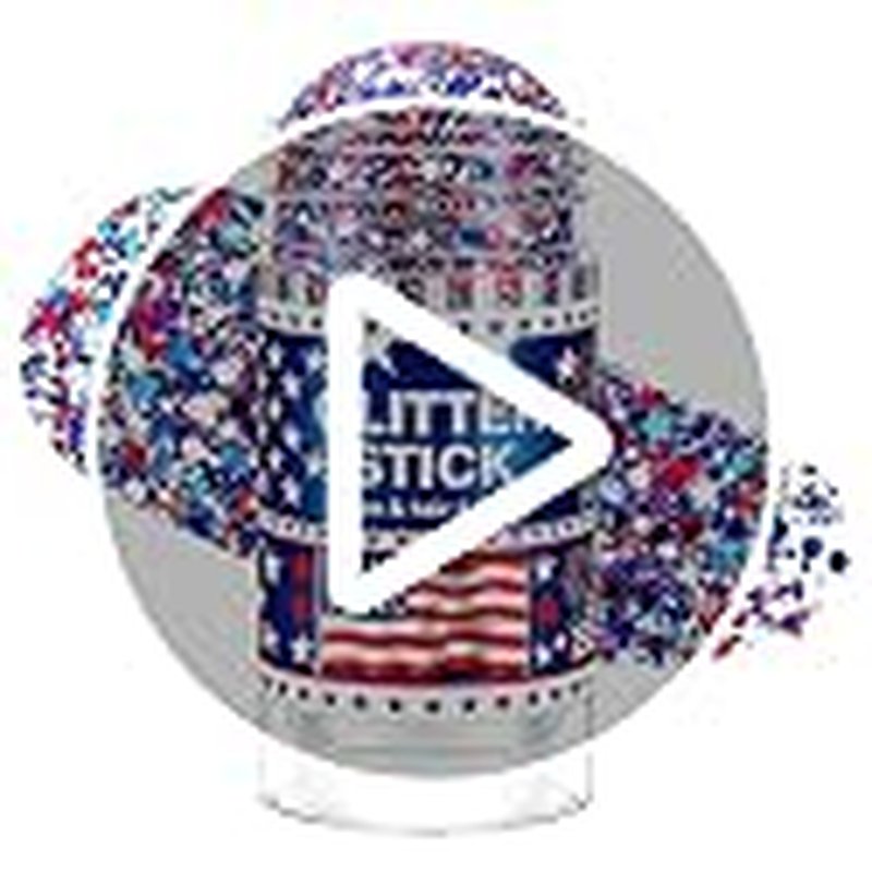 4th of July Glitter Stick - Red, White & Blue Body Makeup