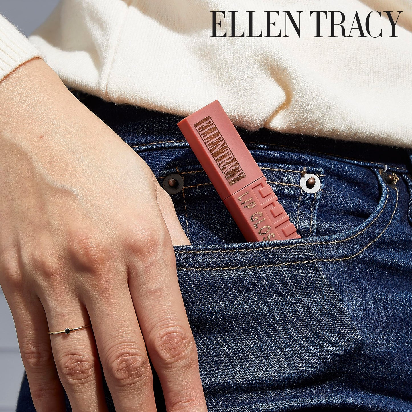 ELLEN TRACY Lip Gloss - 4-Piece Matte Set: A Stunning Collection of Everyday Elegance for Lips - Long-Lasting, Rich Colors