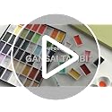 Kuretake Gansai Tambi 24 Color Watercolor Paint Set