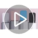 Kintion LED Travel Makeup Mirror, 60 Lights, 3-Color Dimmable