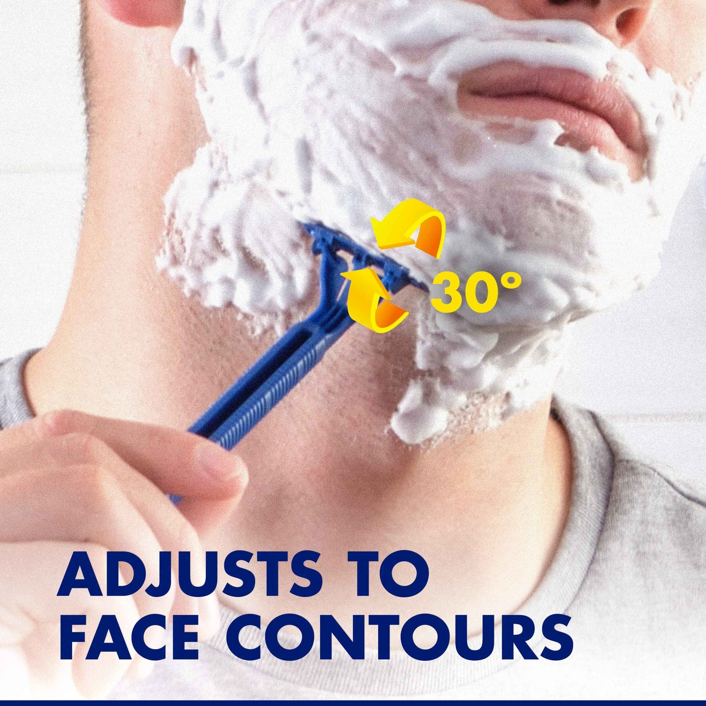 Sensor2 Plus Pivot Men's Disposable Razor, 21 Razors