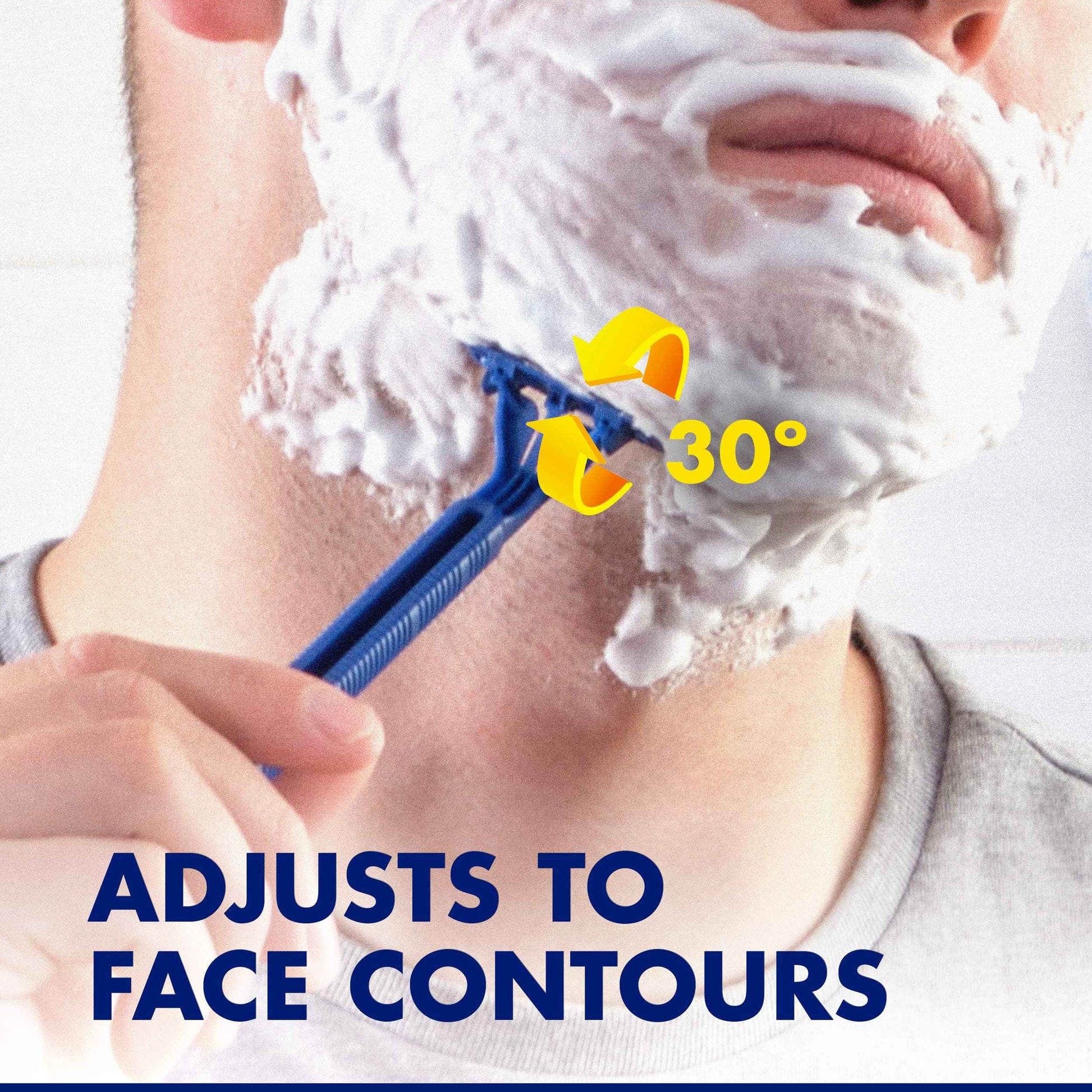 Sensor2 Plus Pivot Men's Disposable Razor, 21 Razors