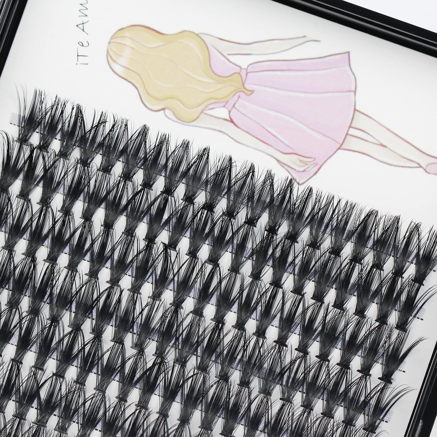 Dedila 8-22mm to Choose 20D/40D/60D/80D/100D Individual False Eyelashes Makeup Cluster Eyelashes Thickness 0.07mm D Curl Natural long Black Soft 3D Eye Lashes Extensions (40D-18mm)