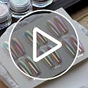 YOKE FELLOW GleamTap Magic White Chrome Nail Powder - 0.3g