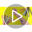 72PCS Construction Party Favors Set - Tattoos & Slap Bracelets