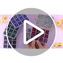 6800Pcs Clear Hotfix Rhinestones Mixed 2-5mm Iron On