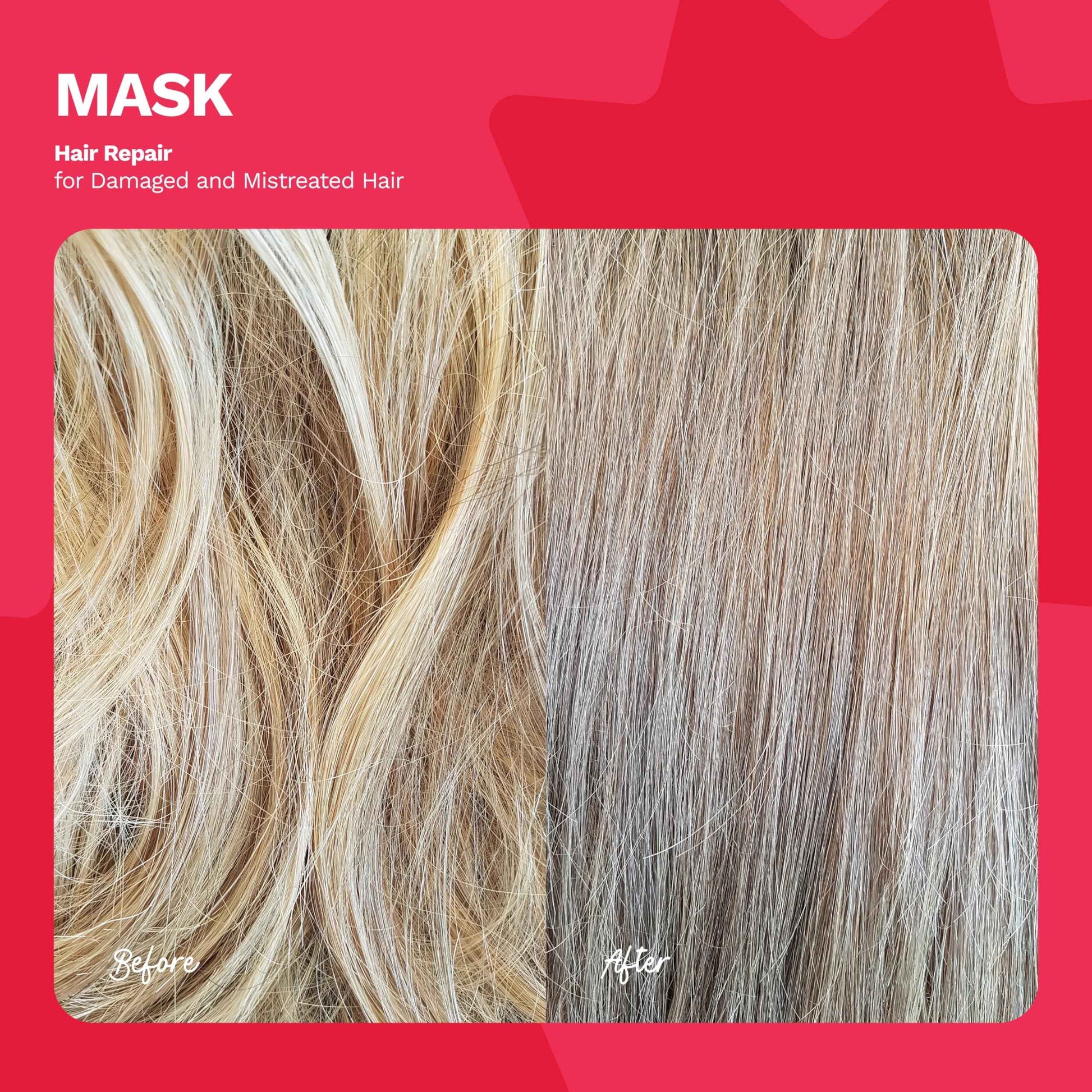 Hair Repair Bundle - Shampoo and hair mask Revitalizing Shampoo and Intensive Hair Repair Mask for Damaged Hair - Restores, Strengthens, and Nourishes Your Tresses for Vibrant Shine and Silkiness