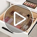 Vtopmart 10-Piece Makeup Drawer Organizer Set – Clear Acrylic Bins