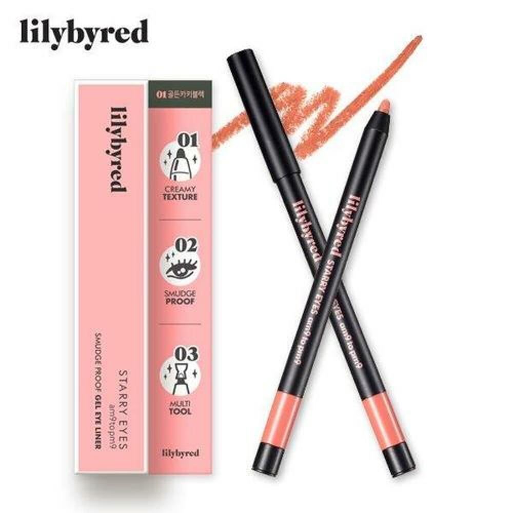 [K-Beauty] lilybyred Starry Eyes 9 To 9 Gel Eyeliner