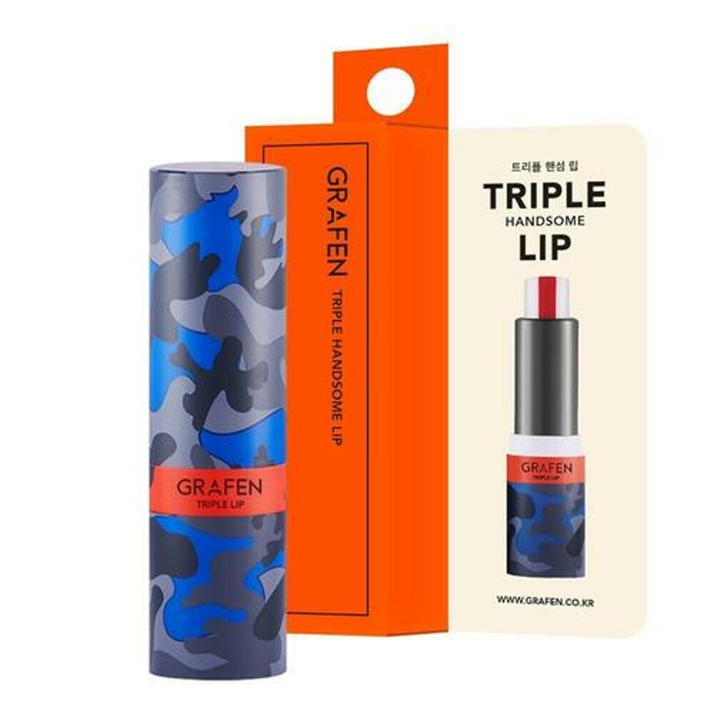 [K-Beauty] GRAFEN Triple Handsome Lip Balm