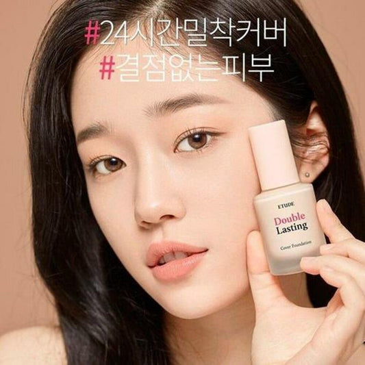 [K-Beauty] ETUDE Double Lasting Cover Foundation 30g