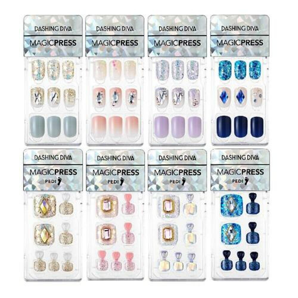 [K-Beauty] Dashing Diva Magic Press Nail/Pedi Strips