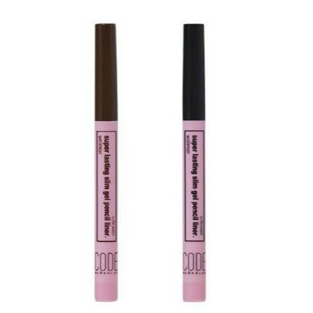 [K-Beauty] CODE GLOKOLOR P. Super Lasting Slim Gel Pencil Liner 0.5g