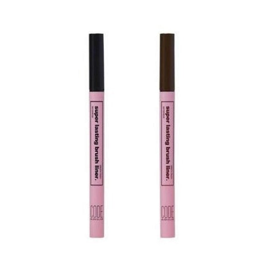 [K-Beauty] CODE GLOKOLOR P. Super Lasting Brush Liner 0.6g