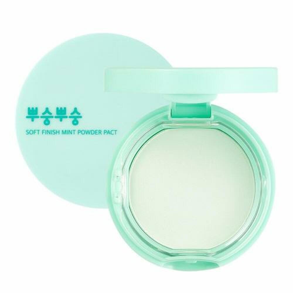 [K-Beauty] me.factory Soft Finish Mint Powder Pact 9g