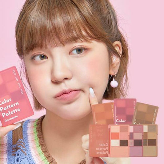 [K-Beauty] I'M MEME Color Pattern Palette 7 Colors