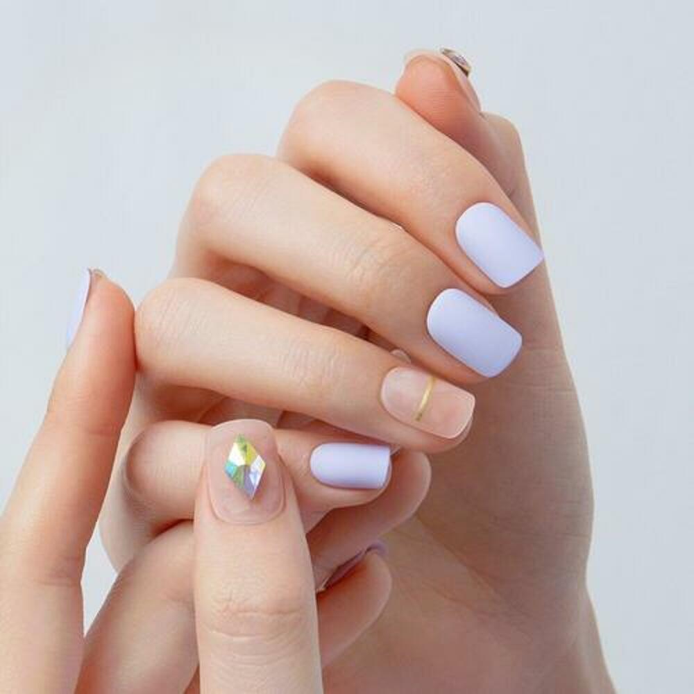 [K-Beauty] Gelato Factory Ttibu Ttibu Tip Nail Premium #Lavender Diamond