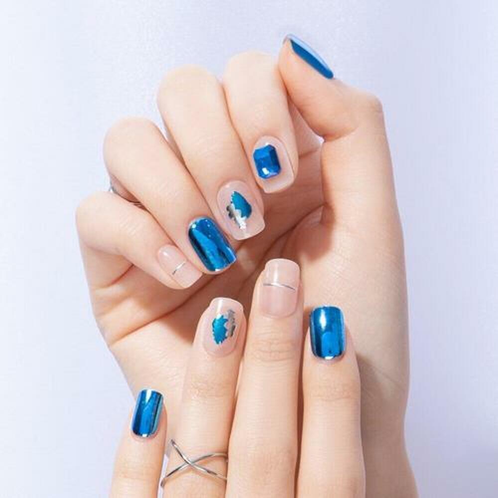 [K-Beauty] Gelato Factory Ttibu Ttibu Tip Nail Premium #Blue Midnight