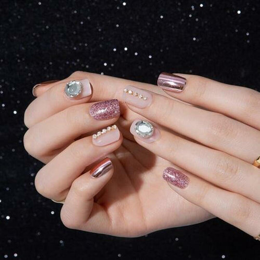 [K-Beauty] Gelato Factory Ttibu Ttibu Tip Nail Premium #Pink Aurora