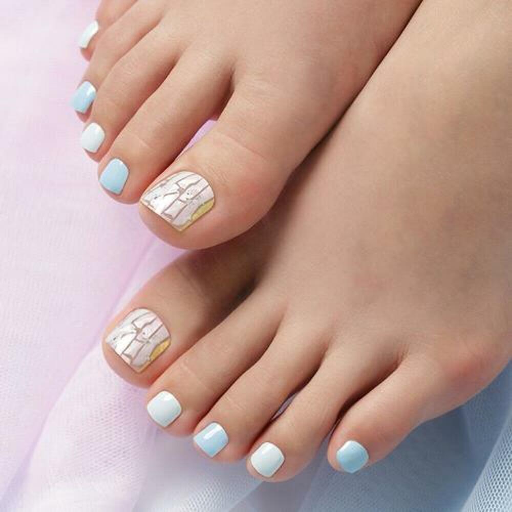 [K-Beauty] Gelato Factory Hatto Hatto Fit Pedi Basic #Pastel Glass