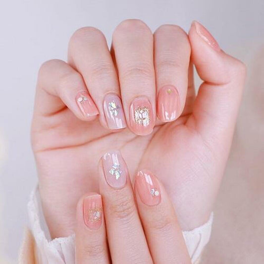 [K-Beauty] Gelato Factory Hatto Hatto Fit Nail Basic #Romantic Apricot