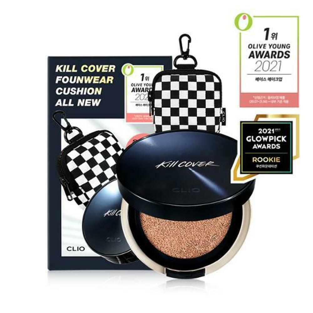 [K-Beauty] CLIO Kill Cover Founwear Cushion All New 15g Special Set