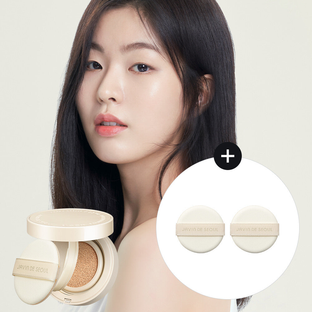 [K-Beauty] JAVIN DE SEOUL Bloom Foundation Pact (Free Puff*2ea)