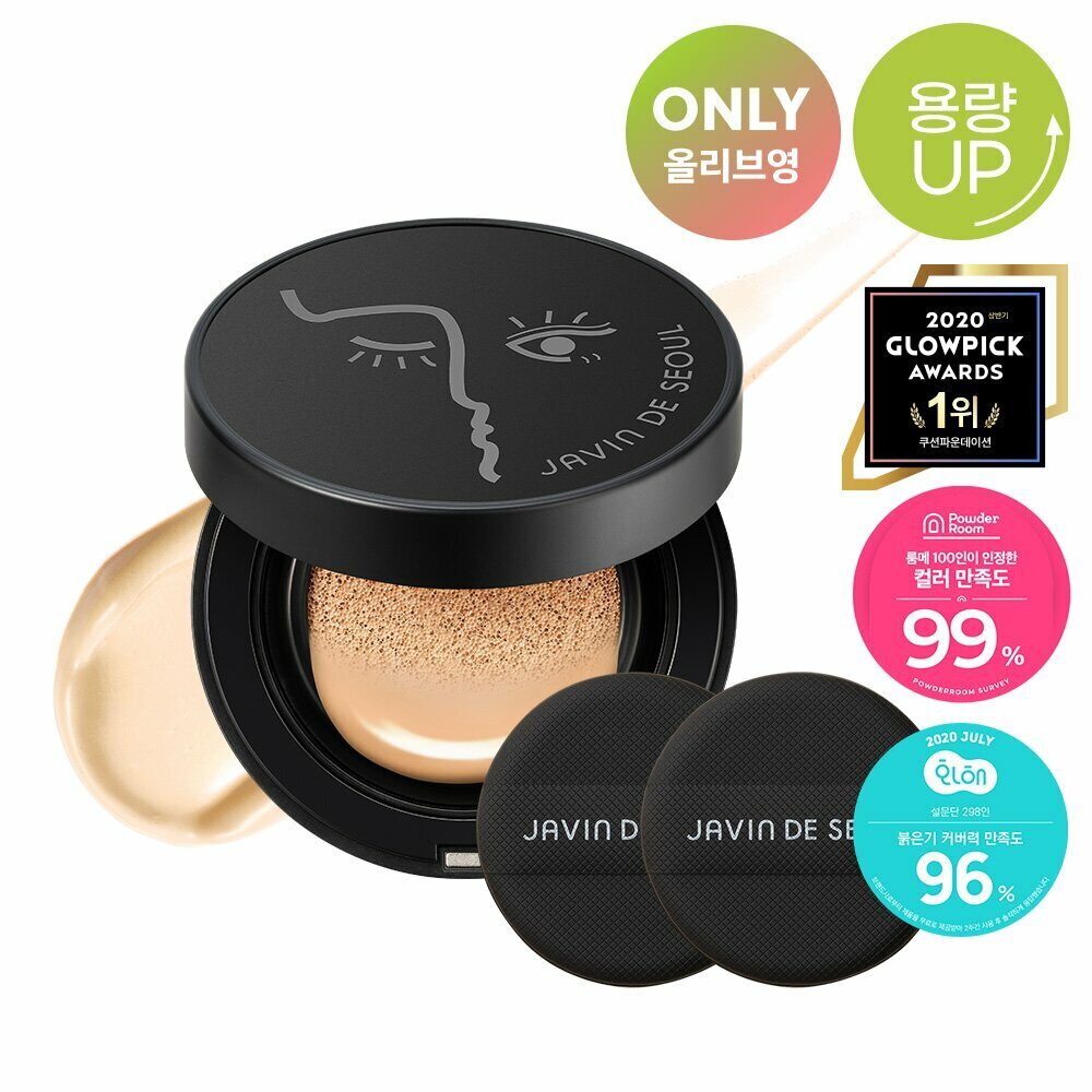 [K-Beauty] JAVIN DE SEOUL Wink Foundation Pact 15g (Free Puff*2ea)