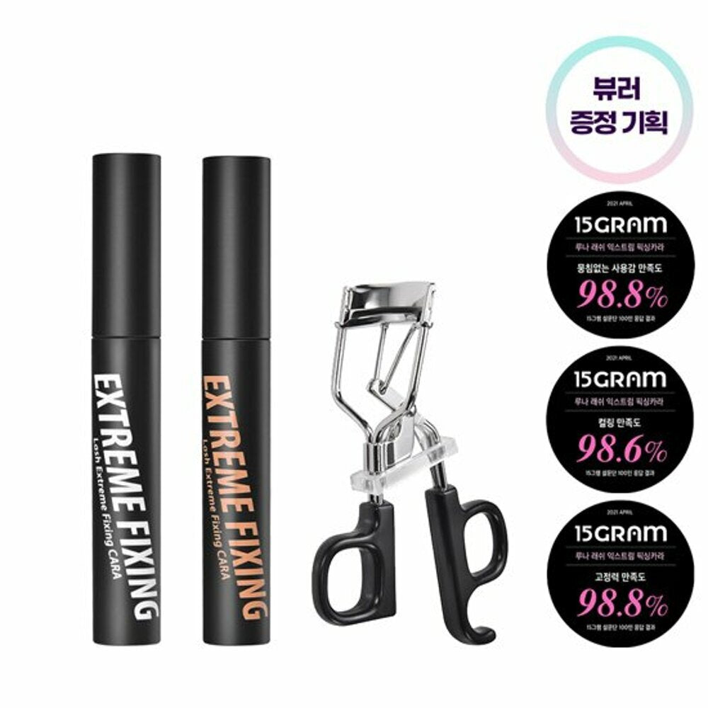 [K-Beauty] LUNA Lash Extreme Fixing Cara (Free Gift: Eyelash Curler)