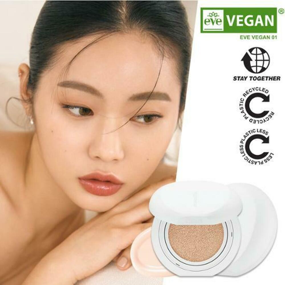 [K-Beauty] CLIO Veganwear Hyaluronic Serum Cushion 15g*2