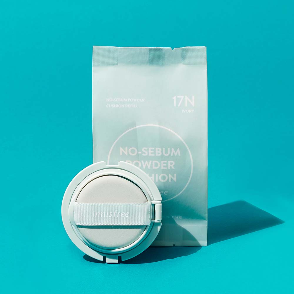 [K-Beauty] INNISFREE No Sebum Powder Cushion (Refill) 14g