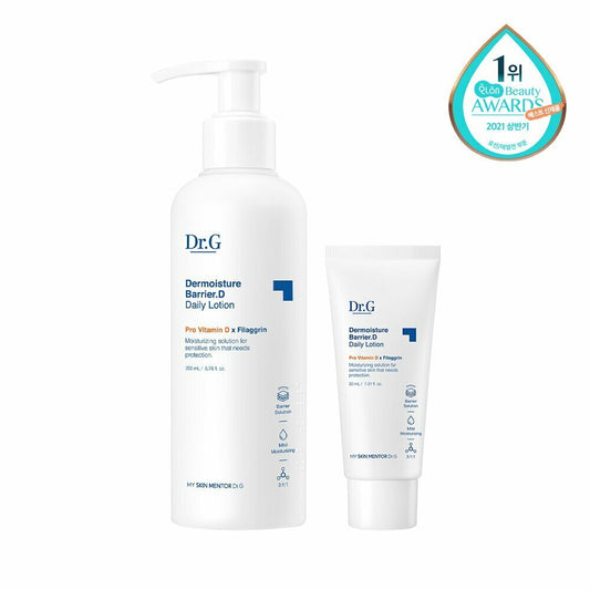 [K-Beauty] Dr.G Dermoisture Barrier D Lotion Special Set (200mL+30mL)