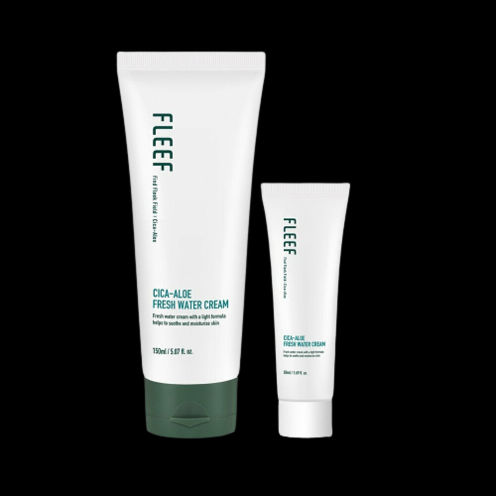 [K-Beauty] FLEEF Cica Aloe Fresh Water Cream 150mL Special Set (+50mL)