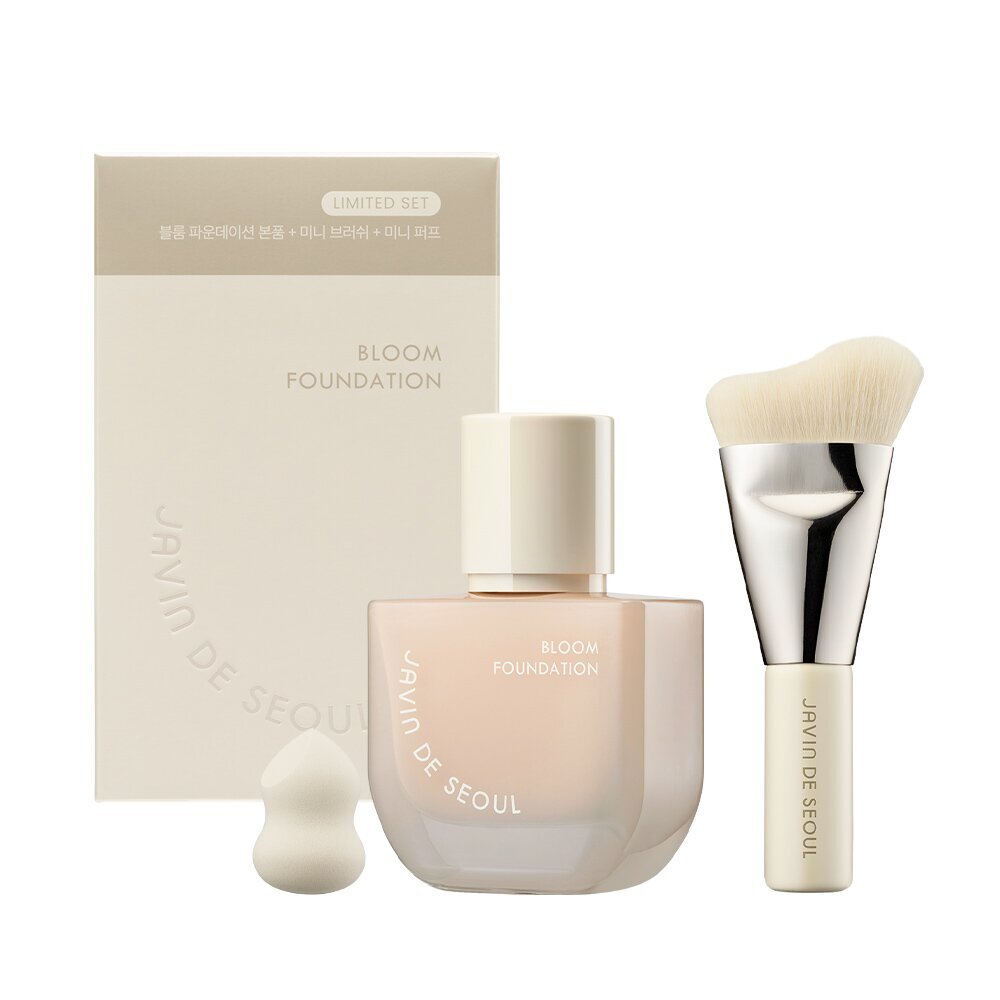 [K-Beauty] JAVIN DE SEOUL Bloom Foundation #21 Limited Special Set