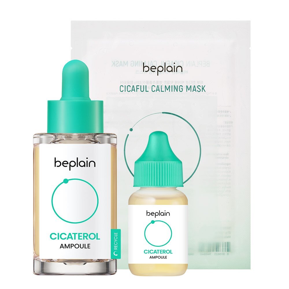 [K-Beauty] beplain Cicaterol Ampoule 30mL Special Offer (+15mL+Mask Sheet 1ea)