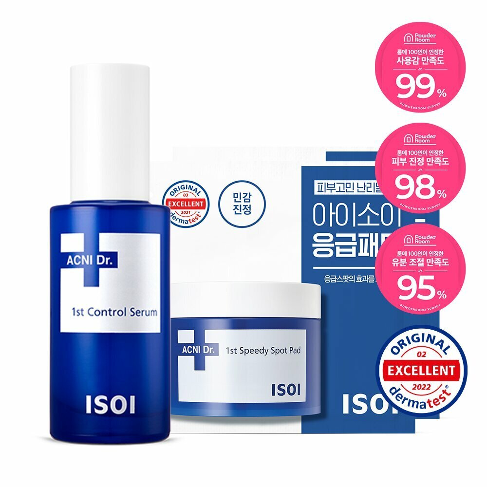 [K-Beauty] isoi ACNI Dr. 1st Control Serum 40mL Special Offer[Speedy Control Care]