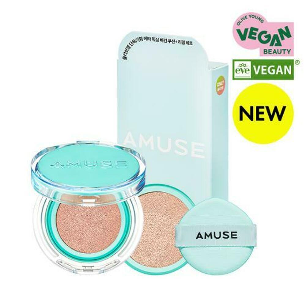 [K-Beauty] AMUSE Meta Fixing Vegan Cushion