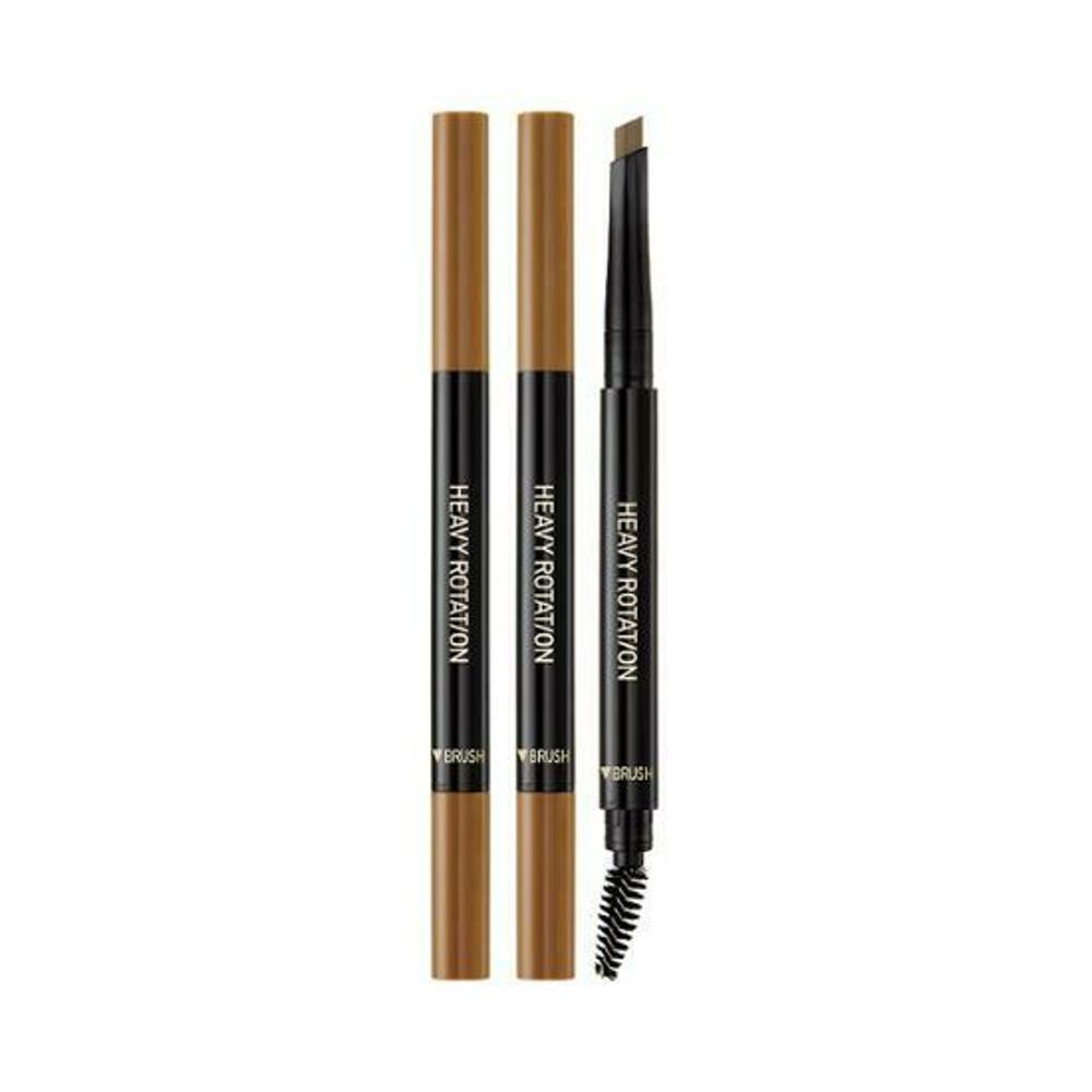 [K-Beauty] Kiss me Heavy Rotation Hard Edge Eyebrow Pencil (1+1 Limited Offer)