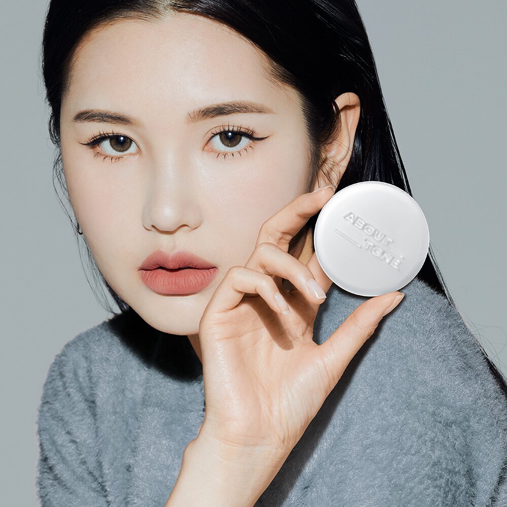 [K-Beauty] ABOUT_TONE. Sebum Cut Powder Pact 8g