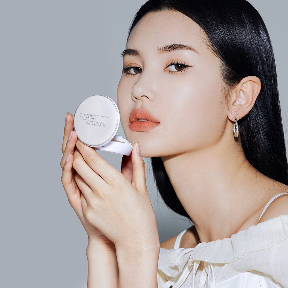 [K-Beauty] ABOUT_TONE. Sebum Cut Powder Pact 8g