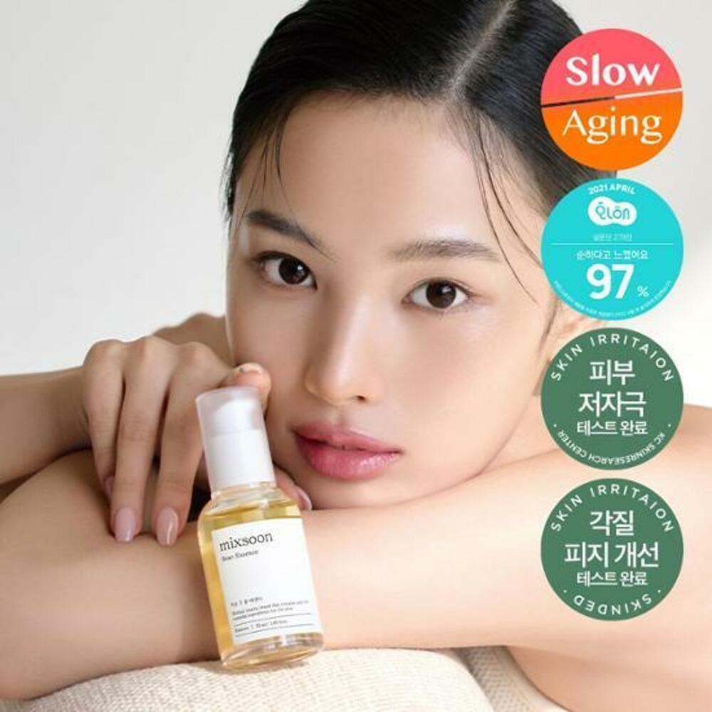 [K-Beauty] mixsoon Bean Essence 50mL (+Centella Asiatica Essence 20mL)