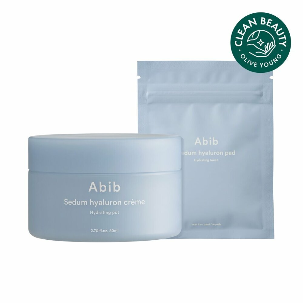 [K-Beauty] Abib Sedum Hyaluron Creme Hydrating Pot 80mL (+Sedum Hyaluron Pad 10P)