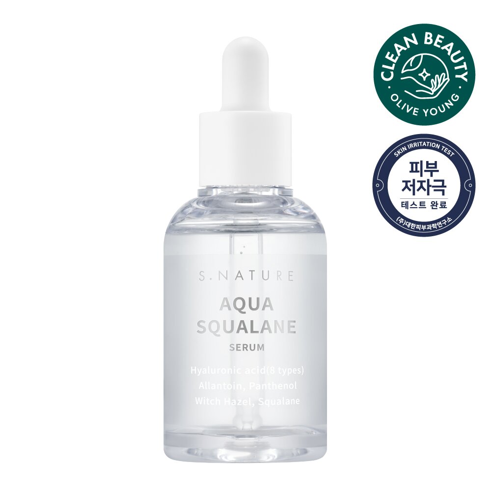 [K-Beauty] S.NATURE Aqua Squalane Serum 50mL