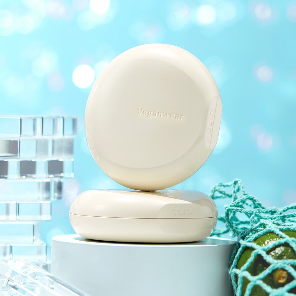 [K-Beauty] CLIO Veganwear Healthy Glow Cushion (Main+Refill+Puff 3ea)