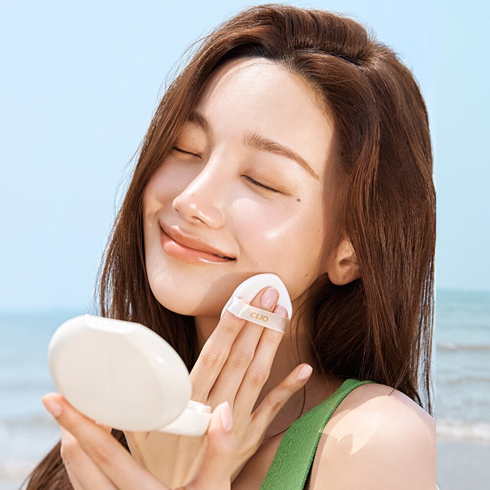 [K-Beauty] CLIO Veganwear Healthy Glow Cushion (Main+Refill+Puff 3ea)