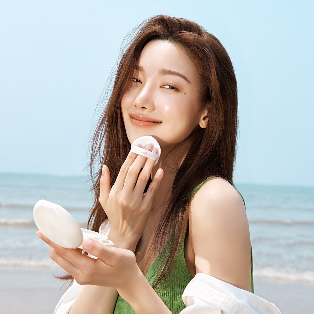 [K-Beauty] CLIO Veganwear Healthy Glow Cushion (Main+Refill+Puff 3ea)