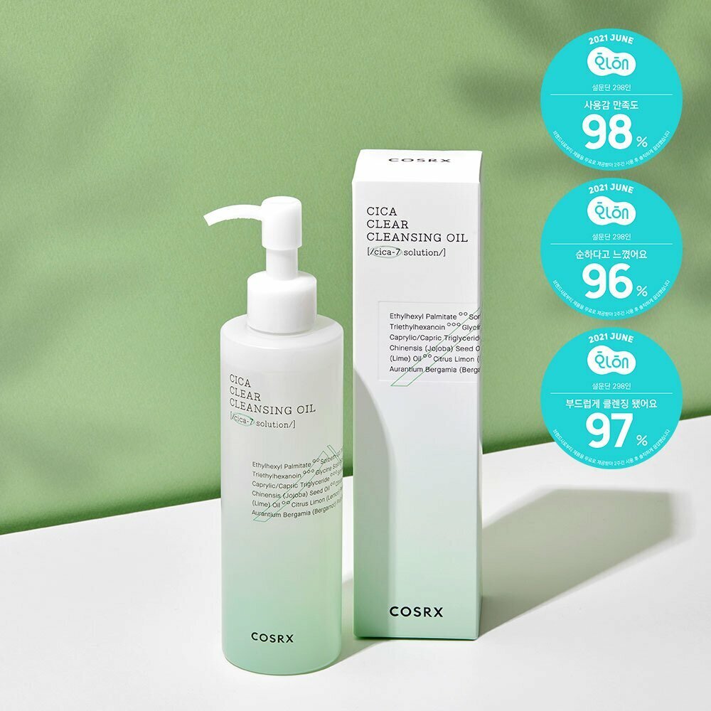 [K-Beauty] COSRX Pure Fit Cica Clear Cleansing Oil 200mL